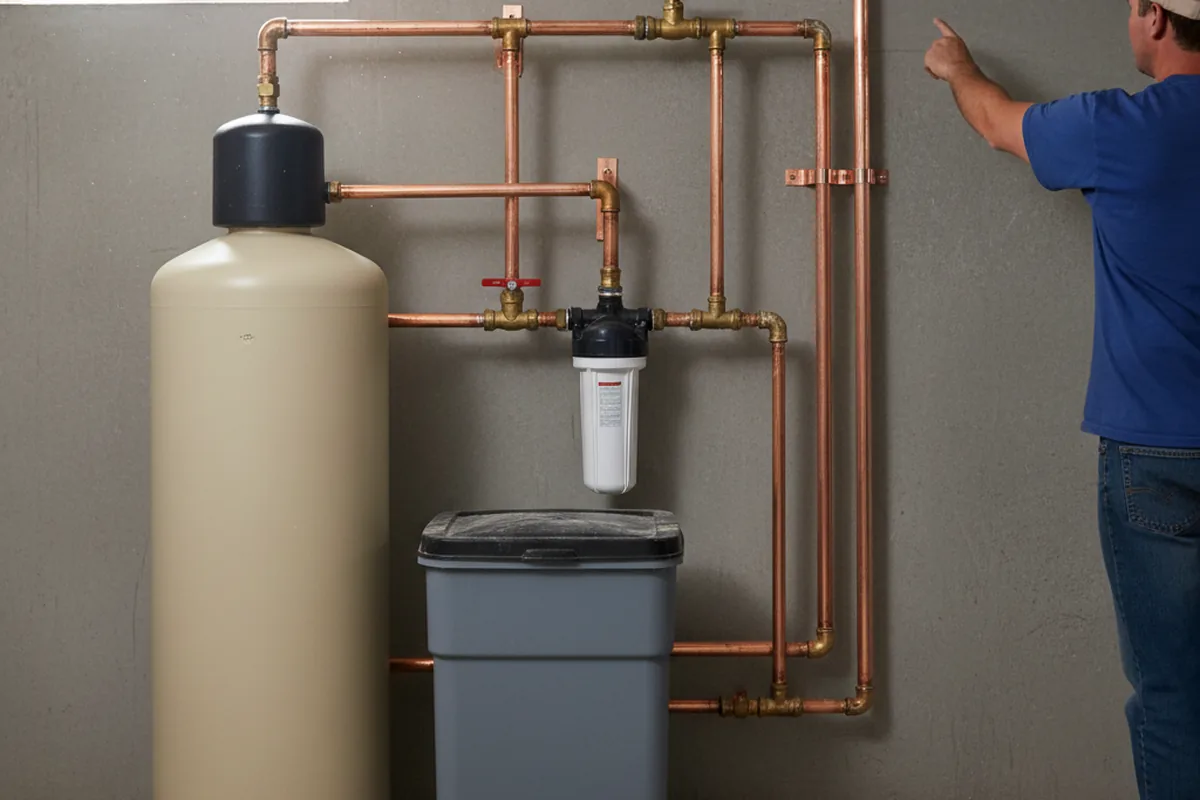 Whole-house water treatment system installed in Bouse
